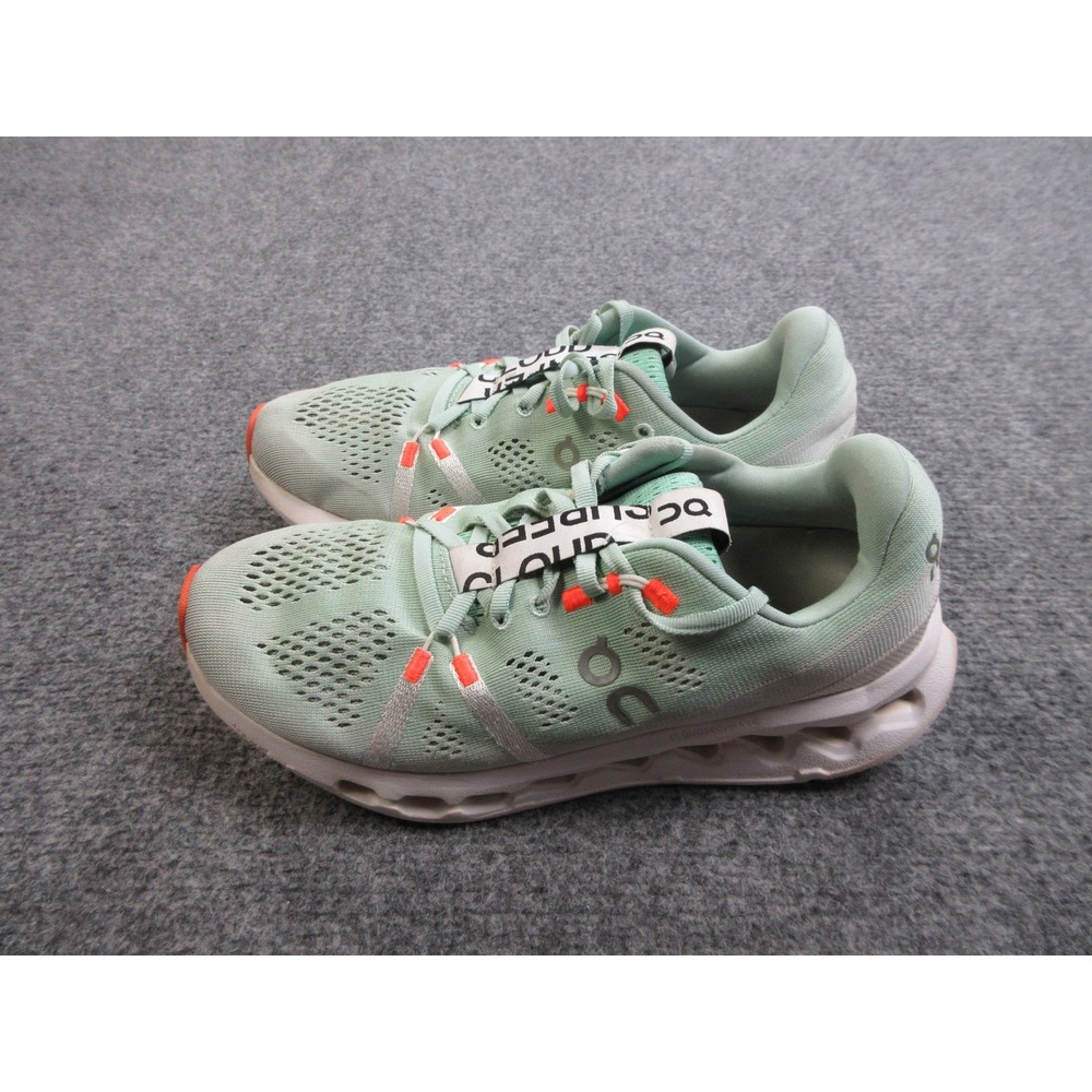 On Cloudflow Shoes Womens Size 8 EU 39 Green CloudTec Phase Running Trainer Mesh - Picture 3 of 15